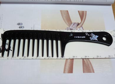 性感时尚黑玫瑰梳（V201）