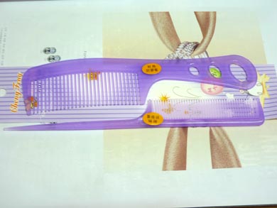 时尚印花两个梳（693B）