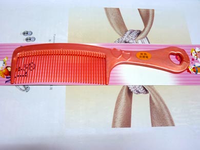 时尚精品珠光防静电梳（782）