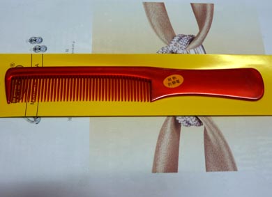 时尚珠光耐热防静电梳（B-9#）