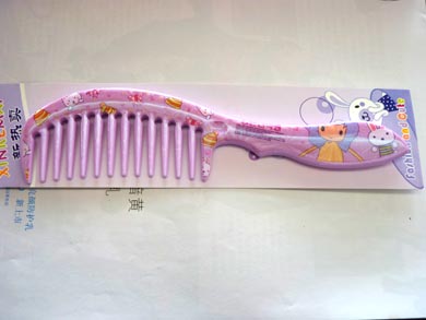 可爱美丽女孩儿宽齿梳（1153）