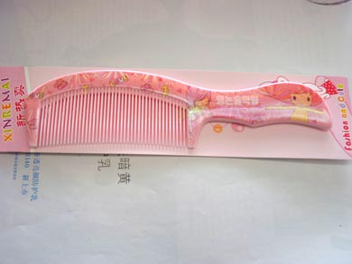 可爱美丽女孩儿密齿梳（1156）
