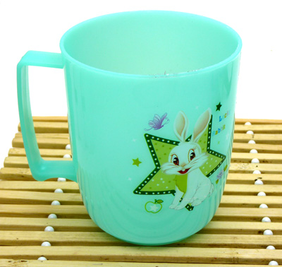 热卖 塑料杯 正品家居杯啤酒杯 茶杯摔不碎杯子小兔子杯 -8023漱口杯