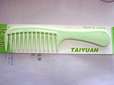 时尚韩版粗齿梳（6624）