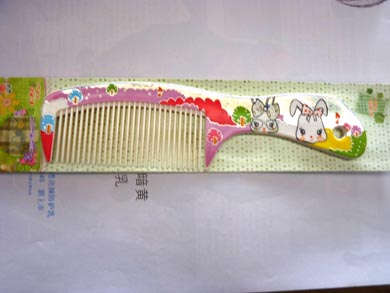 可爱花彩卡通梳（1816）