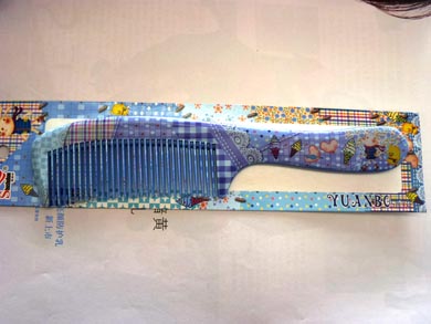 可爱花彩卡通梳（8811）