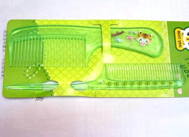 可爱卡通透明对梳（249）