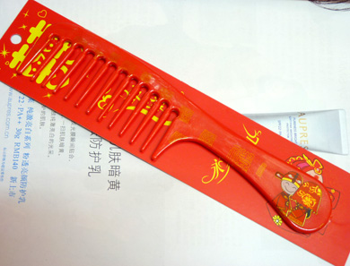 时尚喜庆梳子（901）