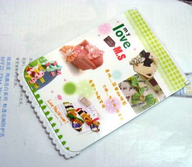 可爱浪漫温馨花边小镜（3051）