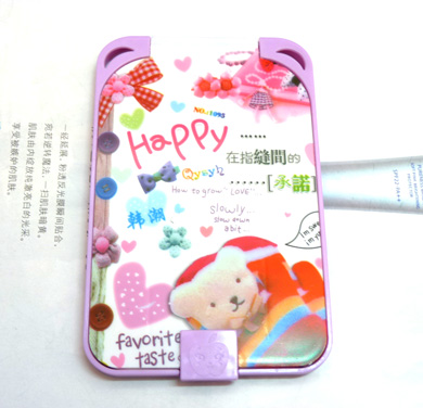 可爱温情小镜带梳（B33）