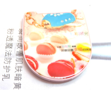 可爱七彩阳光镜带梳（015）