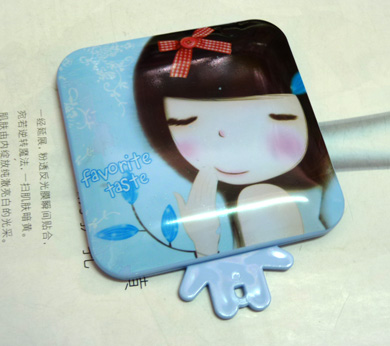 可爱女孩  蓝方小镜（X11）