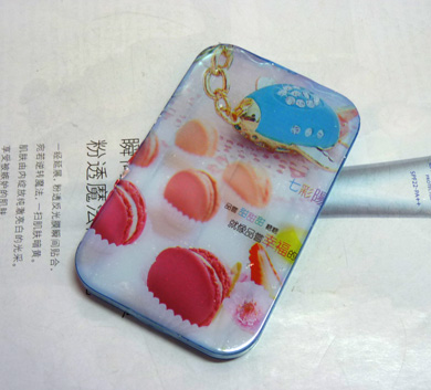 可爱幸福阳光带梳小镜（03）