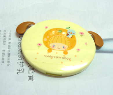 可爱大耳女孩带梳小镜（444）