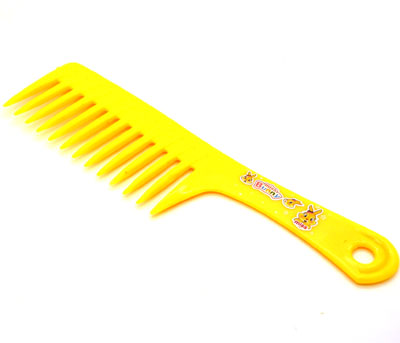 时尚卡通美发梳 宽齿梳 卷发梳 大梳子 直发梳----3051实色宽齿梳