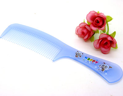 可爱彩色梳子 洗头梳子 美发工具 不伤头发防静电----17#五彩梳