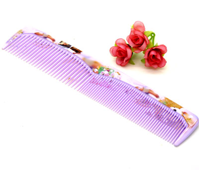 卡通可爱疏密齿两用梳 旅行便携梳 家用头梳 美发排梳化妆梳----8807两用梳