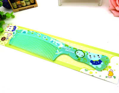 时尚卡通彩色梳 卷发梳 家用头梳 直发梳 洗澡梳 化妆梳----503卡通梳