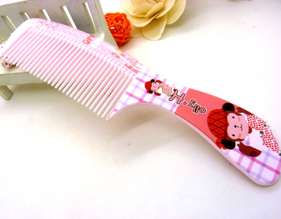 可爱卡通彩色梳 卷发梳 家用头梳 直发梳 洗澡梳 化妆梳----5160梳