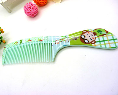可爱卡通彩色梳 卷发梳 家用头梳 直发梳 洗澡梳 化妆梳----5160梳