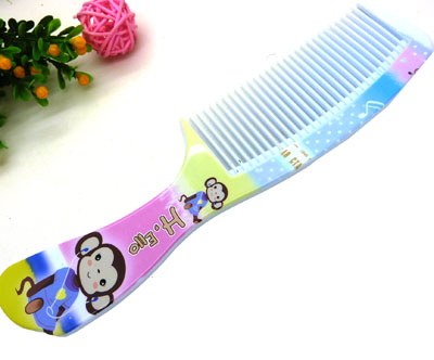 可爱卡通彩色梳 卷发梳 家用头梳 直发梳 洗澡梳 化妆梳----5160梳