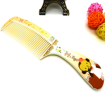 可爱卡通彩色梳 卷发梳 家用头梳 直发梳 洗澡梳 化妆梳----5160梳