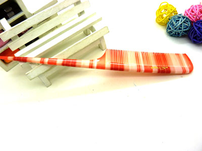 时尚耐热防静电 家用美发分针梳子 化妆梳平梳美发梳理发梳----023分针梳