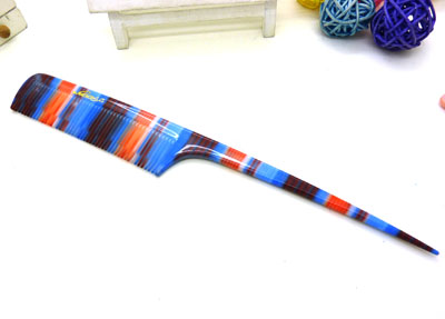 时尚耐热防静电 家用美发分针梳子 化妆梳平梳美发梳理发梳----023分针梳