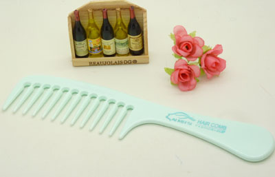 时尚大把宽齿梳直发梳 牛角家用梳 化妆梳 日用梳子 时尚发梳----6624宽齿梳