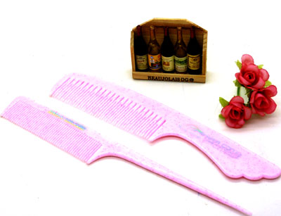 可爱糖果色直发梳 日用梳子 化妆梳 家用梳 时尚发梳----4423梳