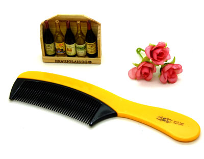 双色耐摔梳 直发梳 宽齿梳 家用梳 化妆梳 时尚发梳----8811梳