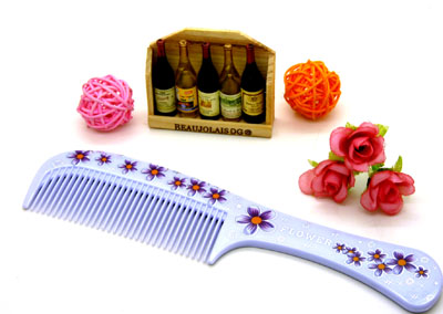 印花大把发梳 家用梳 化妆梳 日用梳子 时尚发梳----1992梳