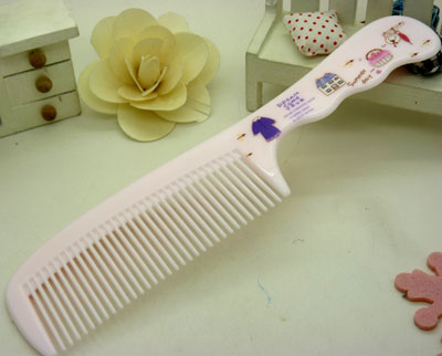 时尚卡通耐摔梳大把直发梳 洗澡梳 家用头梳 化妆梳----999-5梳