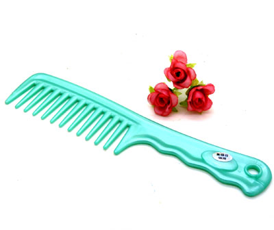 彩色宽齿梳 大梳子 直发梳  家用头梳----2049珠光梳