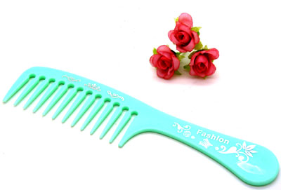 彩色宽齿梳 大梳子  卷发梳 家用头梳----104宽齿梳