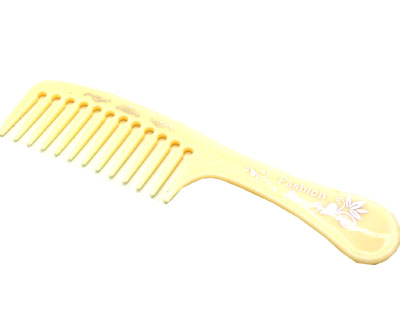 彩色宽齿梳 大梳子  卷发梳 家用头梳----104宽齿梳