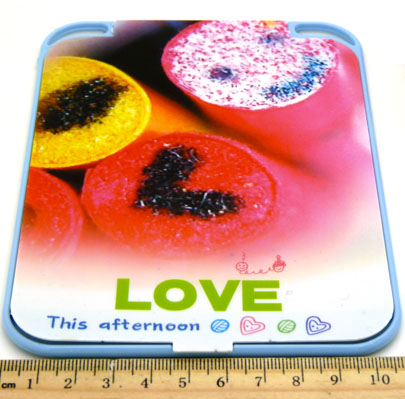 时尚个性创意新款镜子 化妆镜 便携 挂式 折叠镜子梳妆镜----288#镜子