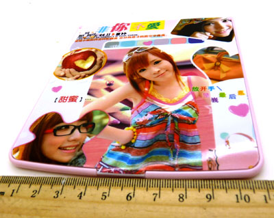 时尚个性创意新款镜子 化妆镜 便携 挂式 折叠镜子梳妆镜----616镜子