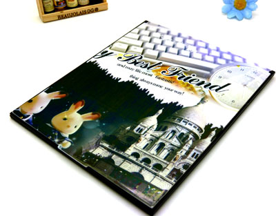 日韩版化妆镜 时尚折叠镜 美容镜 个性创意镜 随身小镜子---B70镜