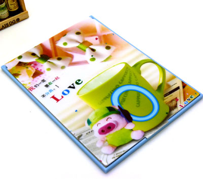 日韩版化妆镜 时尚折叠镜 美容镜 个性创意镜 随身小镜子---B67镜