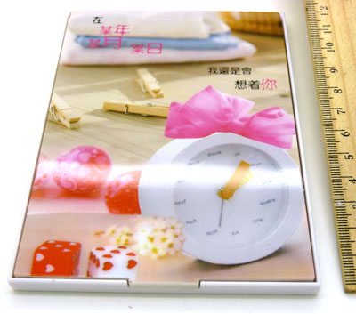 日韩版化妆镜 时尚折叠镜 美容镜 个性创意镜 随身小镜子---530方镜