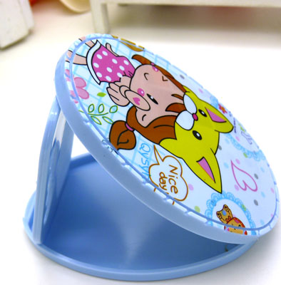 居家旅行必备 可爱迷你镜梳套装 镜子 梳子 组合 化妆镜----x5镜梳组合