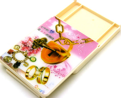 居家旅行必备 非主流镜梳套装 镜子 梳子 组合 化妆镜----510镜梳组合