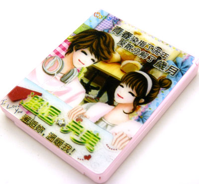 居家旅行必备 非主流镜梳套装 镜子 梳子 组合 化妆镜----510镜梳组合