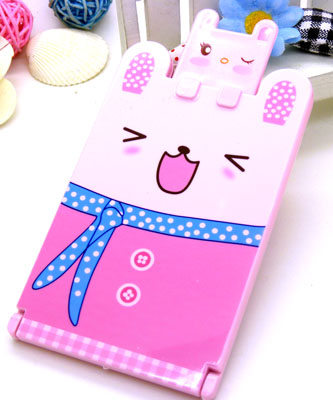 居家旅行必备 可爱迷你镜梳套装 折叠镜子 镜子 梳子 组合 化妆镜----401镜梳组合