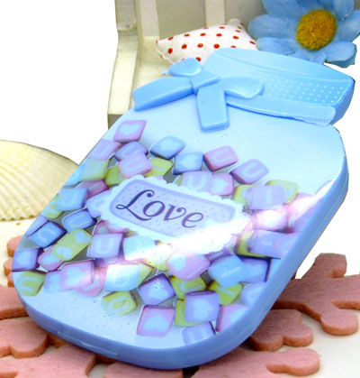 日韩镜梳组合 精美化妆镜子/梳子组合套装 迷你可爱卡通随手镜梳组合----403镜梳组合