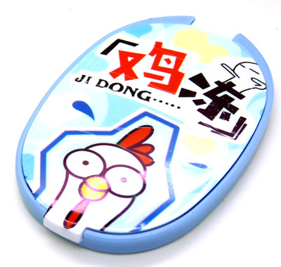 日韩镜梳组合 精美化妆镜子/梳子组合套装 迷你可爱卡通随手镜梳组合----061镜梳组合