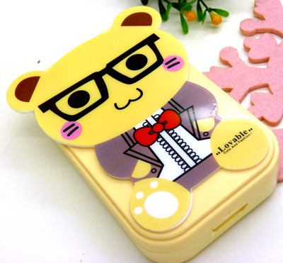 时尚创意可爱新款镜子 化妆镜 便携 挂式 折叠镜子梳妆镜----615化妆工具盒镜