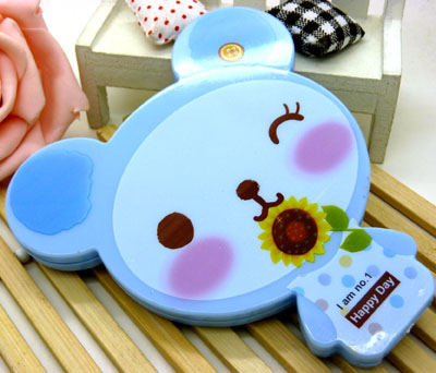 日韩镜梳组合 精美化妆镜子/梳子组合套装 迷你可爱卡通随手镜梳组合----606卡通镜梳组合