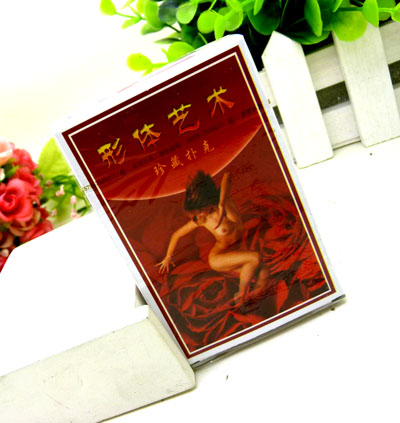 创意人体彩绘扑克牌 珍藏...